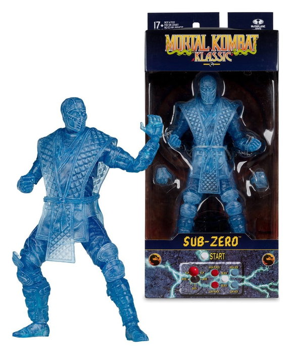 McFarlane Toys Mortal Kombat Klassic Figura Sub-Zero (Ice Clone) 18 cm