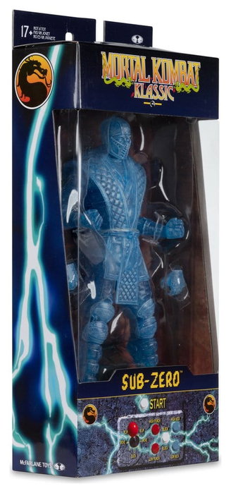 McFarlane Toys Mortal Kombat Klassic Figura Sub-Zero (Ice Clone) 18 cm