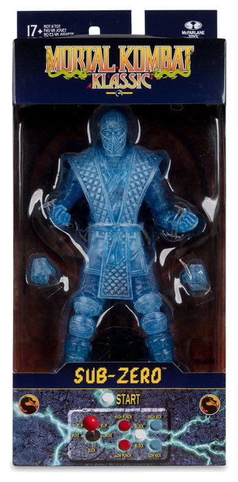 McFarlane Toys Mortal Kombat Klassic Figura Sub-Zero (Ice Clone) 18 cm
