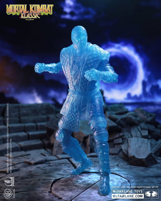 McFarlane Toys Mortal Kombat Klassic Figura Sub-Zero (Ice Clone) 18 cm