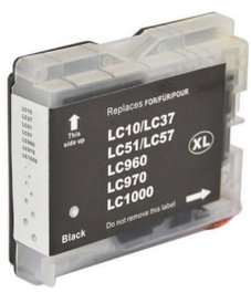 LSM Cartucho de Tinta Compatible Negro para Brother LC970BK LC1000BK