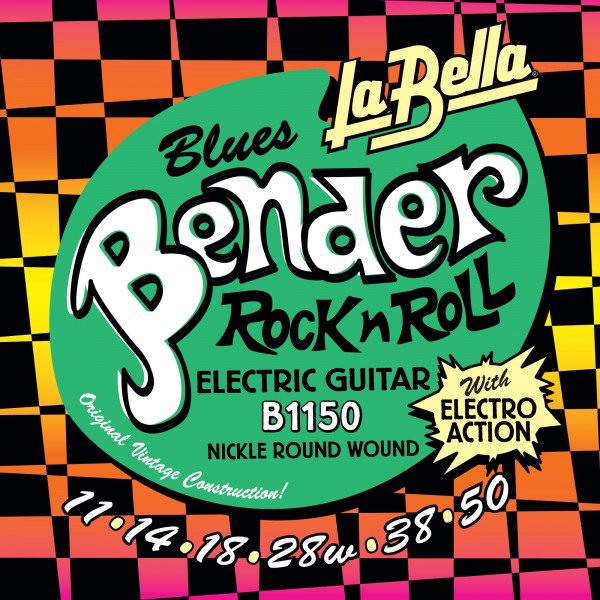 Juego de Cuerdas para Guitarra Eléctrica La Bella Blues Bender 11/50 Juego de Cuerdas para Guitarra Eléctrica La Bella Blues Bender 11/50