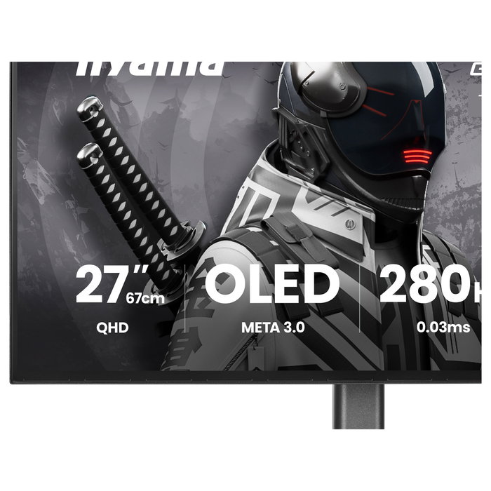 iiyama G-Master GOB2701QSC-B1 Titan Falcon 27 pulgadas OLED WQHD 280Hz iiyama G-Master GOB2701QSC-B1 Titan Falcon 27 pulgadas OLED WQHD 280Hz