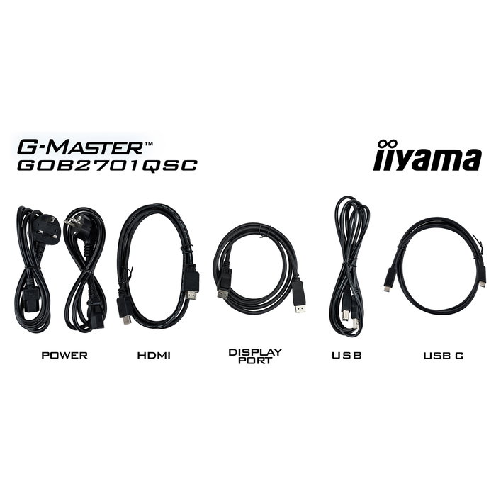 iiyama G-Master GOB2701QSC-B1 Titan Falcon 27 pulgadas OLED WQHD 280Hz iiyama G-Master GOB2701QSC-B1 Titan Falcon 27 pulgadas OLED WQHD 280Hz