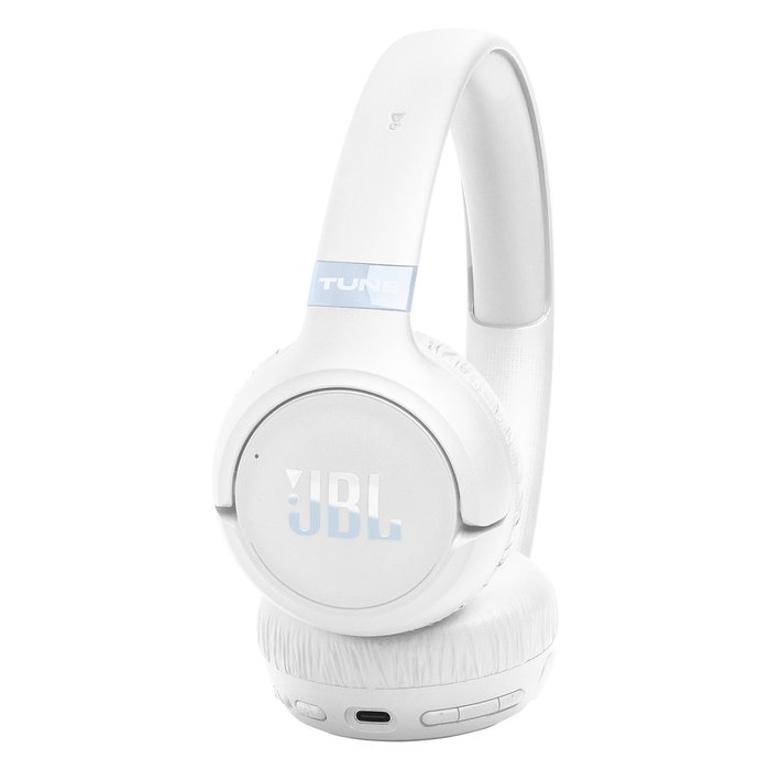 JBL Tune 680NC Auriculares Inalámbricos con Cancelación de Ruido, Blanco