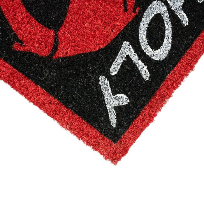 ERIK Felpudo Deadpool Marvel 60x40cm Fibra de Coco Base PVC Antideslizante