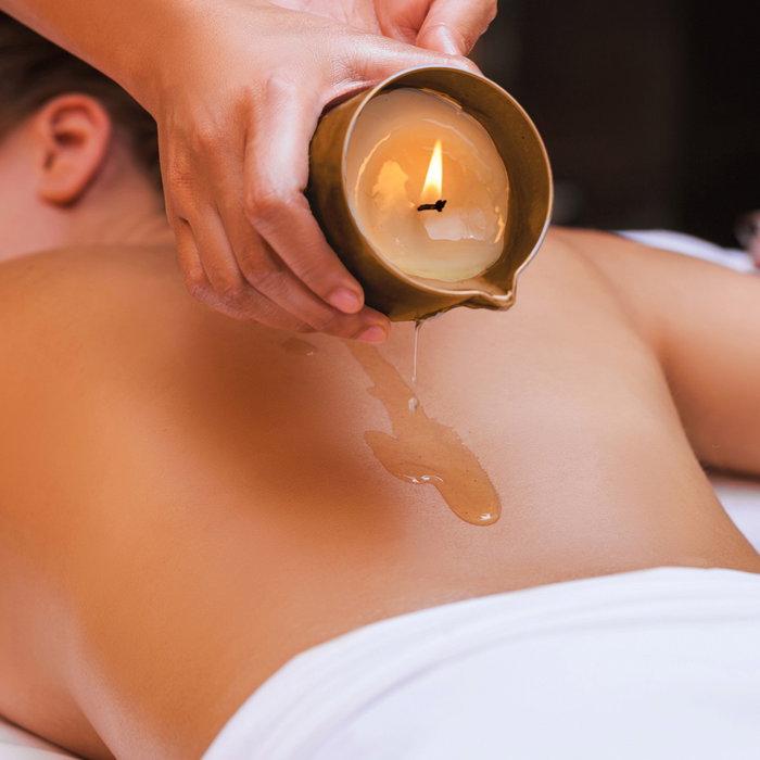 Cosmetic Club Vela Para Masaje Flor de Cerezo Colección Pour Elle