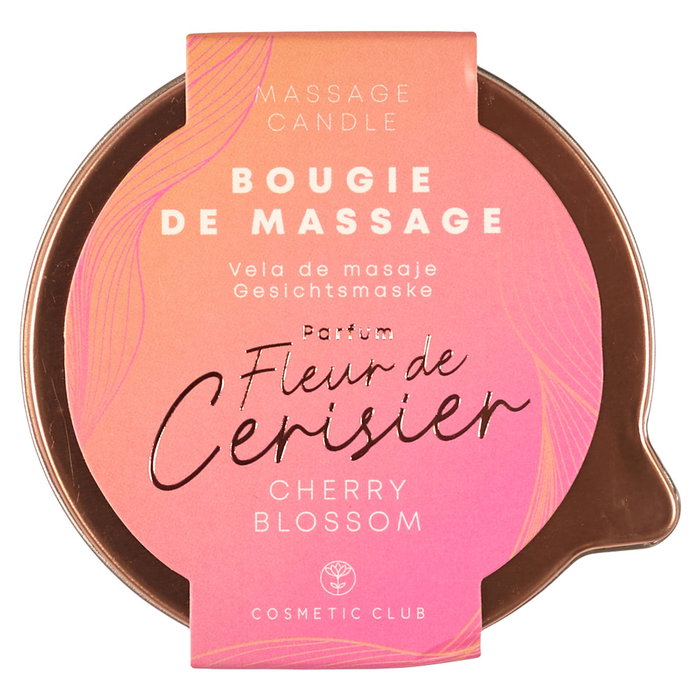 Cosmetic Club Vela Para Masaje Flor de Cerezo Colección Pour Elle