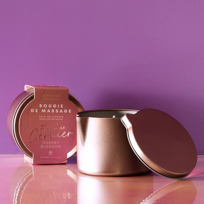 Cosmetic Club Vela Para Masaje Flor de Cerezo Colección Pour Elle