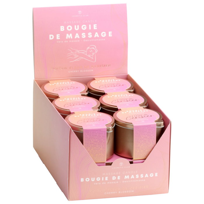 Cosmetic Club Vela Para Masaje Flor de Cerezo Colección Pour Elle