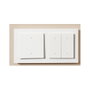 Aqara Light Switch H2 EU (2 Botones, 1 Canal) Blanco