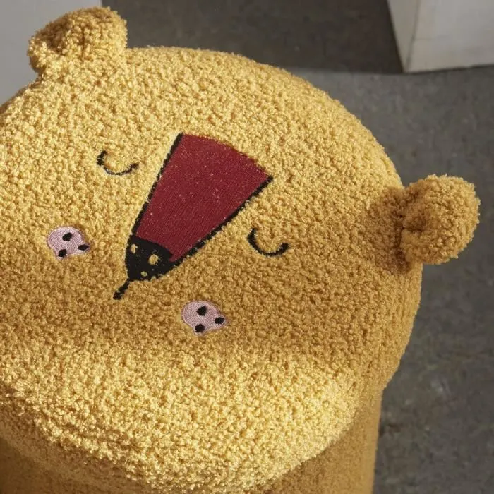 Today TOD3574641306809 Juego de Cama Infantil + Puf Plegable con Almacenaje 140 x 200 cm Algodón