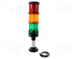 AUER SIGNAL Columna de señalización Eco Modul 70 LED 24VDC