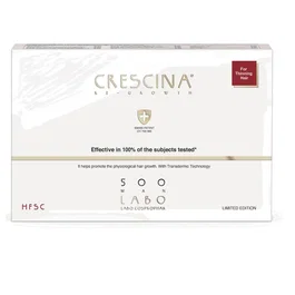 Labo Suisse Crescina Transdermic HFSC 500 Sérum de Tratamiento en Ampollas para Hombres, 5 x 3.5 ml