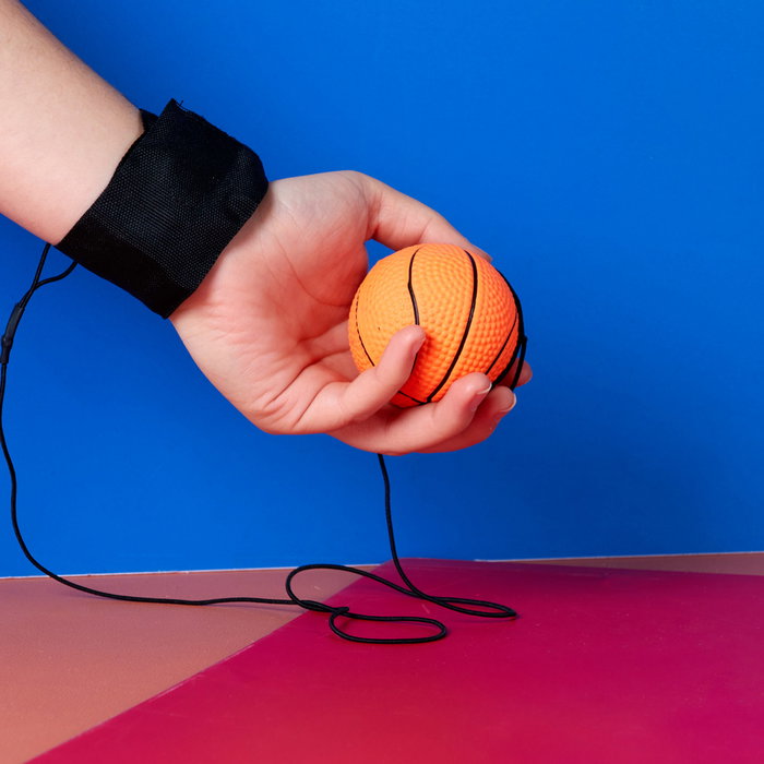 Jeux 2 momes Pelota Saltarina Con Goma Elástica d.6,5 cm Modelos Surtidos