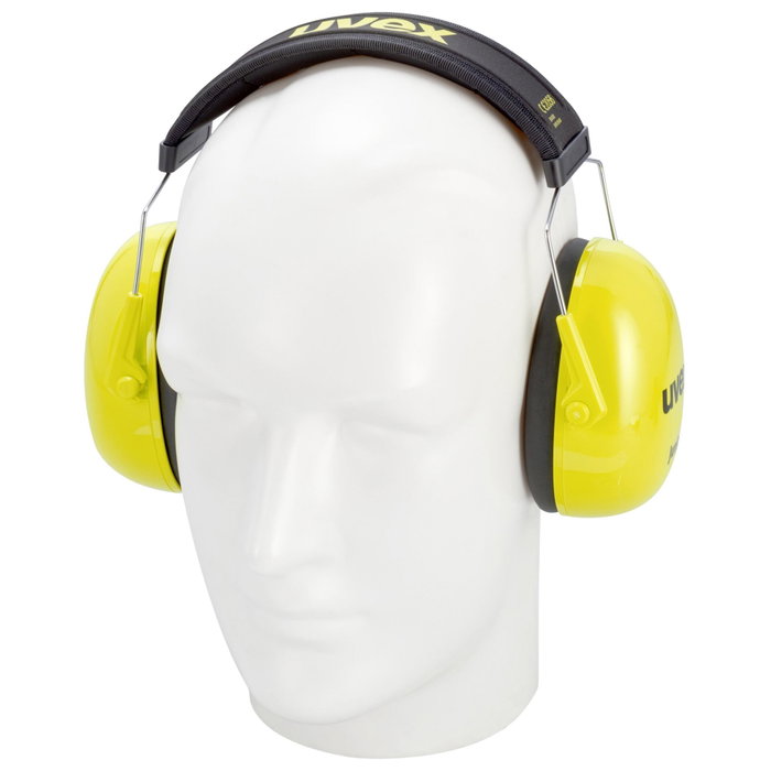 uvex K Junior Yellow orejeras para niños de 29 dB SNR