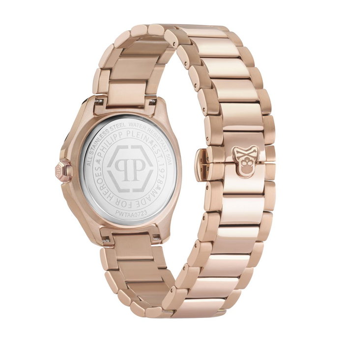 Philipp Plein PWTAA0723 Reloj Rosa para Mujer