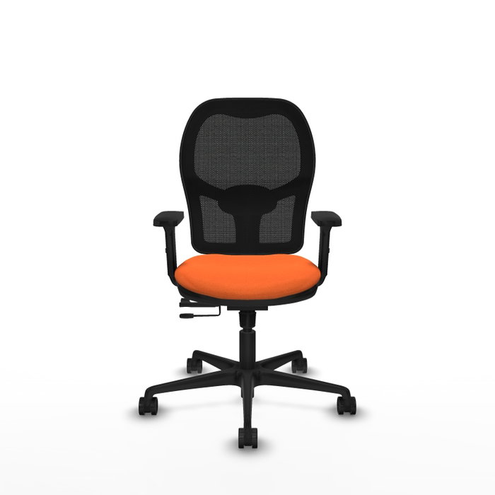 PIQUERAS Y CRESPO Silla de oficina Jorquera Naranja y Negro PIQUERAS Y CRESPO Silla de oficina Jorquera Naranja y Negro