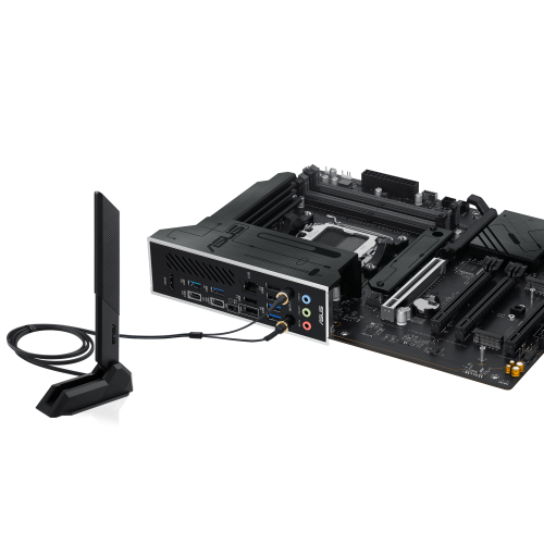 ASUS Placa Base X870 MAX GAMING WiFi 7 90MB1LY0-M0EAY0 AMD X870 Socket AM5 ATX DDR5 Wi-Fi 7 2.5Gb Ethernet