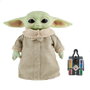 Mattel Peluche Baby Yoda con Movimiento y Sonido 28cm Star Wars The Mandalorian Gwd87