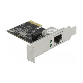DeLOCK 81191 Tarjeta de Red PCI Express x1 Gigabit LAN 1 x RJ45 RTL8111 para PC, Interna