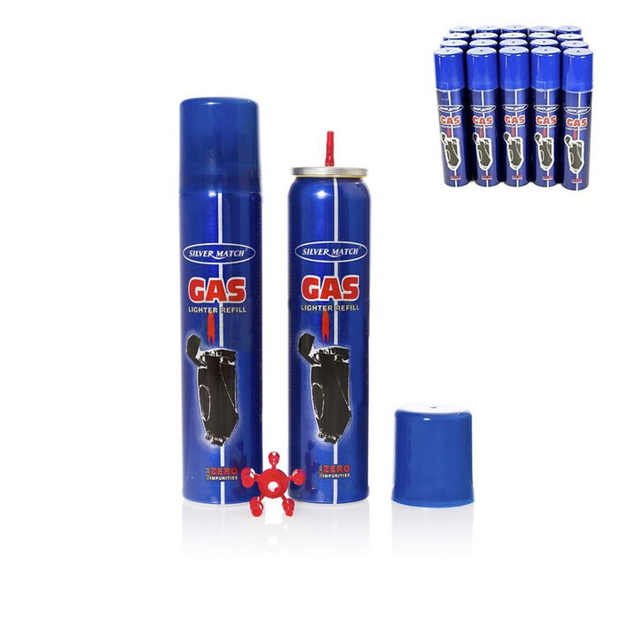 Polyflame Cartucho de recarga de gas para encendedores 90ml Azul Polyflame Cartucho de recarga de gas para encendedores 90ml Azul