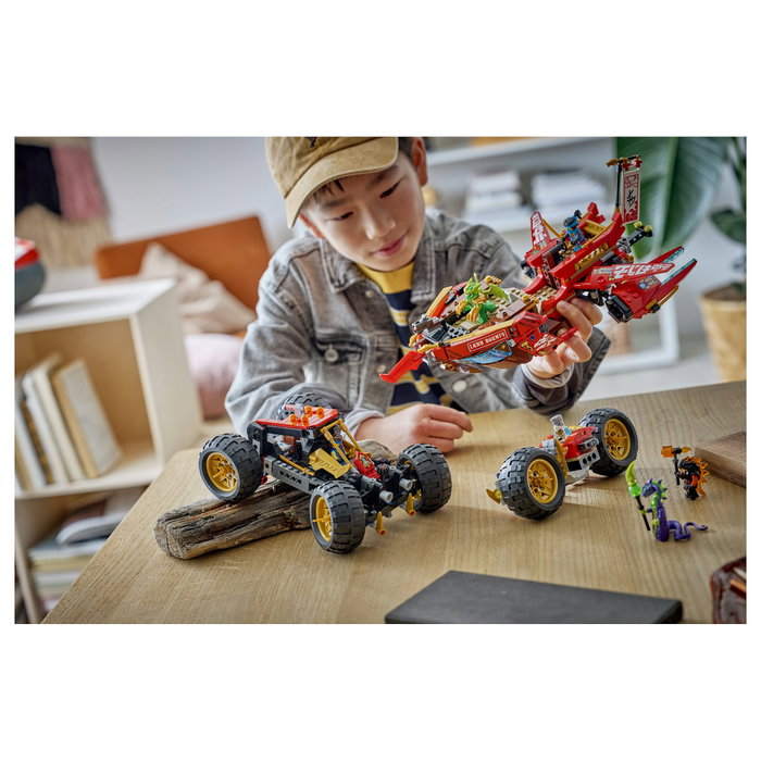 LEGO NINJAGO Bounty Terrestre 71869, Juego de construcción 3 en 1 LEGO NINJAGO Bounty Terrestre 71869, Juego de construcción 3 en 1
