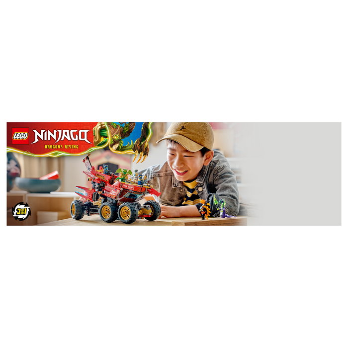 LEGO NINJAGO Bounty Terrestre 71869, Juego de construcción 3 en 1 LEGO NINJAGO Bounty Terrestre 71869, Juego de construcción 3 en 1