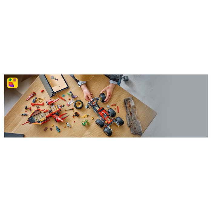 LEGO NINJAGO Bounty Terrestre 71869, Juego de construcción 3 en 1 LEGO NINJAGO Bounty Terrestre 71869, Juego de construcción 3 en 1