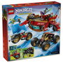 LEGO NINJAGO Bounty Terrestre 71869, Juego de construcción 3 en 1