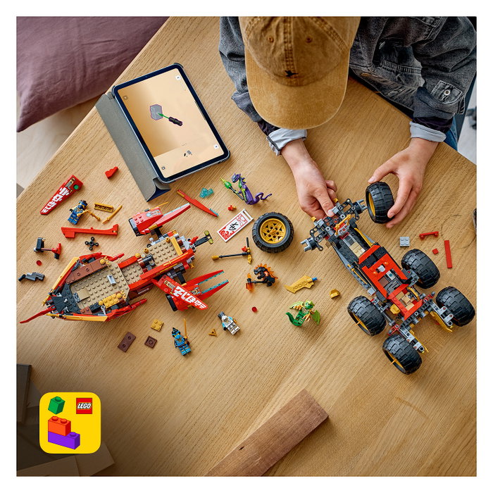 LEGO NINJAGO Bounty Terrestre 71869, Juego de construcción 3 en 1 LEGO NINJAGO Bounty Terrestre 71869, Juego de construcción 3 en 1
