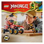 LEGO NINJAGO Bounty Terrestre 71869, Juego de construcción 3 en 1