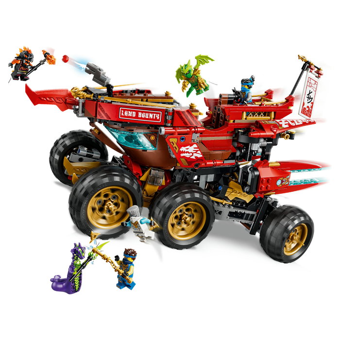 LEGO NINJAGO Bounty Terrestre 71869, Juego de construcción 3 en 1 LEGO NINJAGO Bounty Terrestre 71869, Juego de construcción 3 en 1