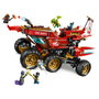 LEGO NINJAGO Bounty Terrestre 71869, Juego de construcción 3 en 1