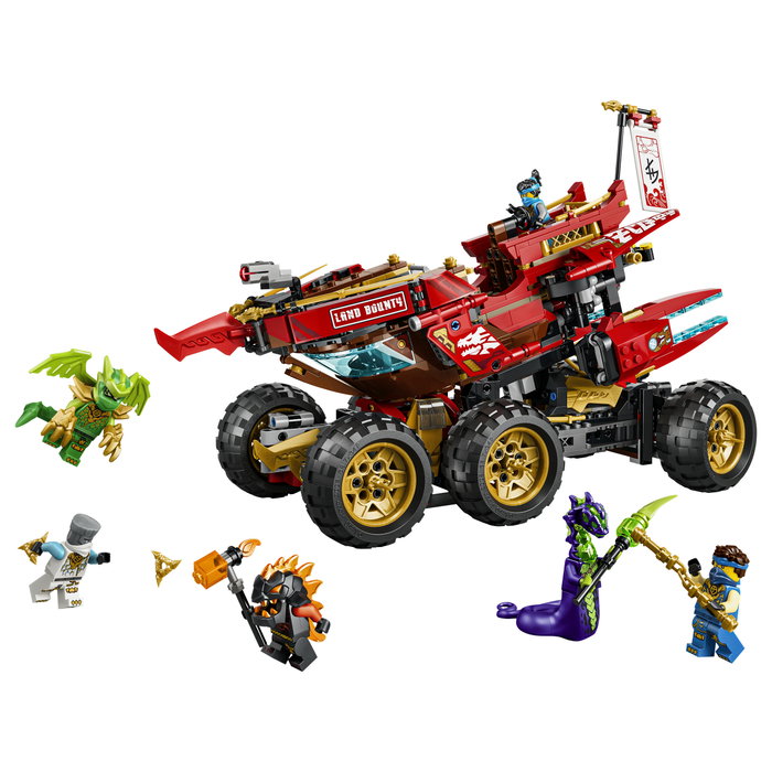 LEGO NINJAGO Bounty Terrestre 71869, Juego de construcción 3 en 1 LEGO NINJAGO Bounty Terrestre 71869, Juego de construcción 3 en 1