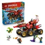 LEGO Ninjago 71869 La Recompensa de la Tierra - Juguete Ninja 3 en 1 para niños y niñas de 9 años en adelante