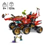 LEGO Ninjago 71869 La Recompensa de la Tierra - Juguete Ninja 3 en 1 para niños y niñas de 9 años en adelante