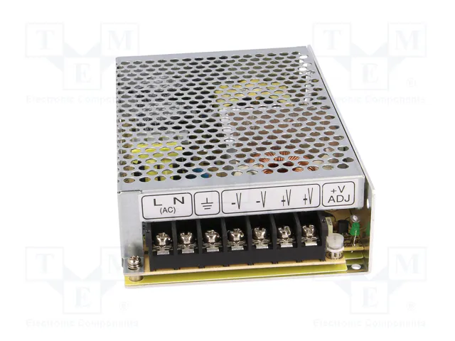 MEAN WELL RS-100-48 Alimentador de impulso 100W 48VDC