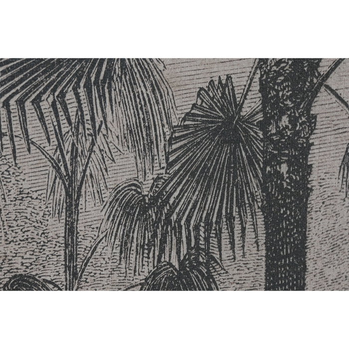 DKD Home Decor Set de 3 Cuadros de Palmeras en Yute y PS 180x120 cm
