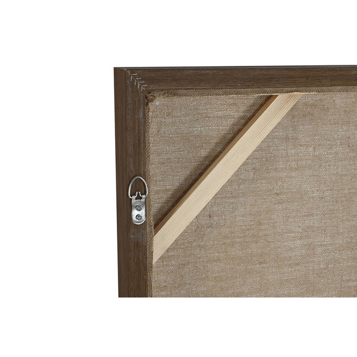 DKD Home Decor Set de 3 Cuadros de Palmeras en Yute y PS 180x120 cm