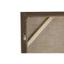 DKD Home Decor Set de 3 Cuadros de Palmeras en Yute y PS 180x120 cm