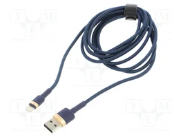 Baseus Cafule USB a Lightning 1.5A 2m (dorado-azul marino) inevitable