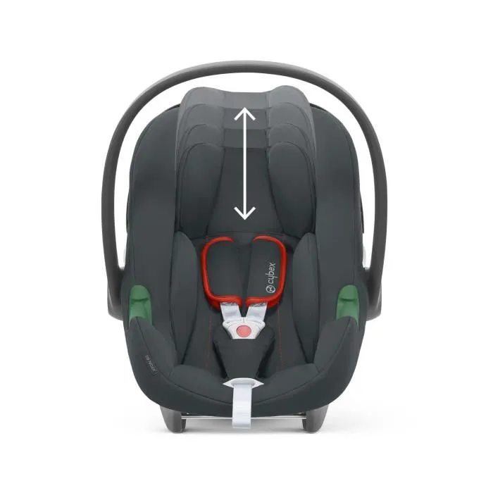 CYBEX Sirona B2 i, Silla de Coche Grupo 0+ (0-13 kg), Gris Oscuro/Acero, CYB4063846200894