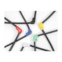 DeLOCK 88129 Clips para doblar cables, 12 piezas colores surtidos