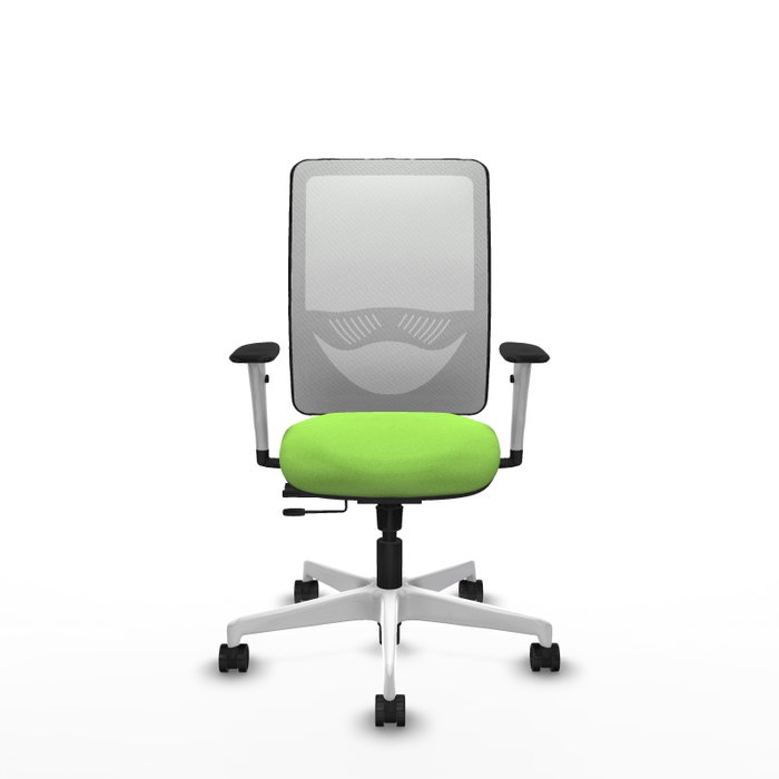 PIQUERAS Y CRESPO Silla de oficina Zulema Pistacho y Blanco PIQUERAS Y CRESPO Silla de oficina Zulema Pistacho y Blanco