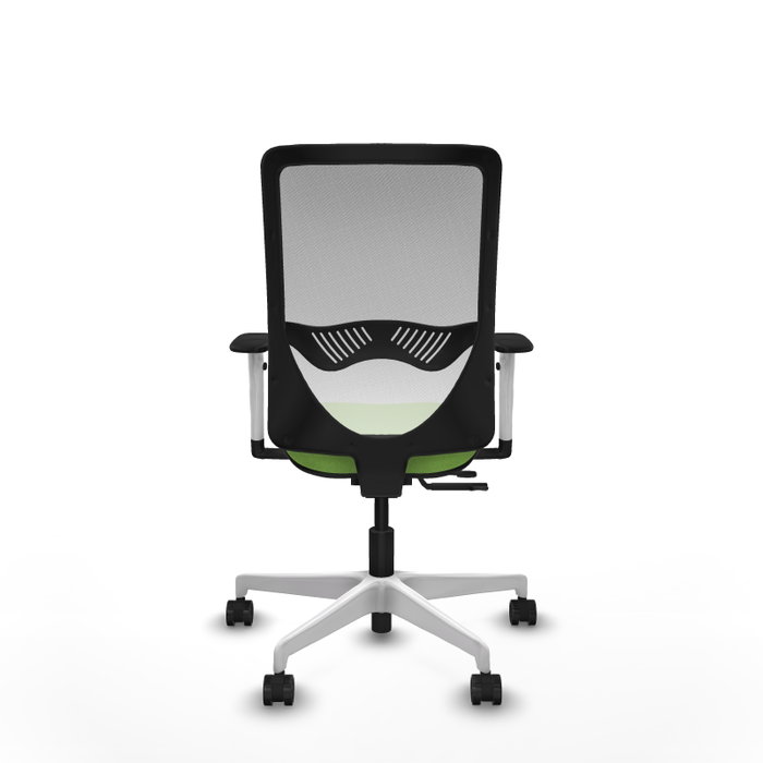 PIQUERAS Y CRESPO Silla de oficina Zulema Pistacho y Blanco PIQUERAS Y CRESPO Silla de oficina Zulema Pistacho y Blanco