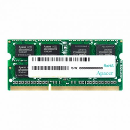 Apacer Memoria RAM 8GB DDR3L 1600MHz SODIMM CL11 1.35V para Portátil