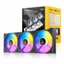 Antec Pack de 3 Ventiladores Connect 120 ARGB 120mm Negro