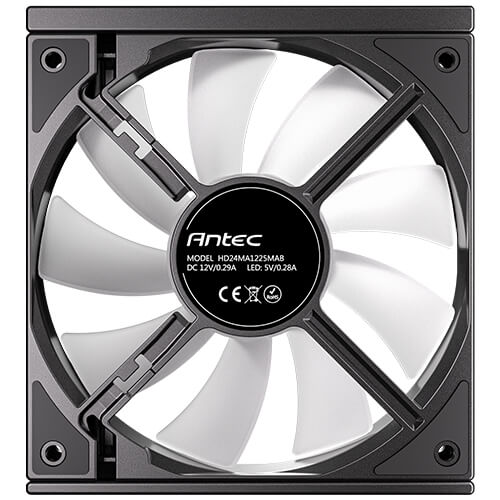 Antec Pack de 3 Ventiladores Connect 120 ARGB 120mm Negro