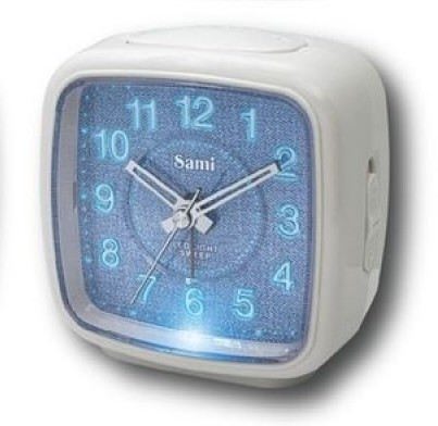 SAMI Despertador Sami grande cuadrado denim silencioso